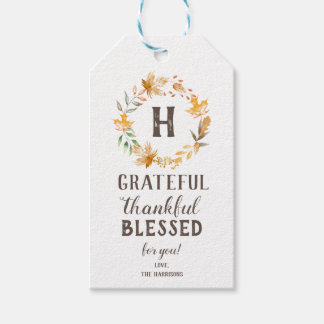 Grateful Gift Label Cadeaulabel