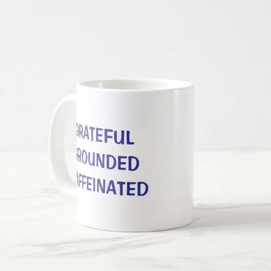 Grateful Ground Café Mug (Devant gauche)