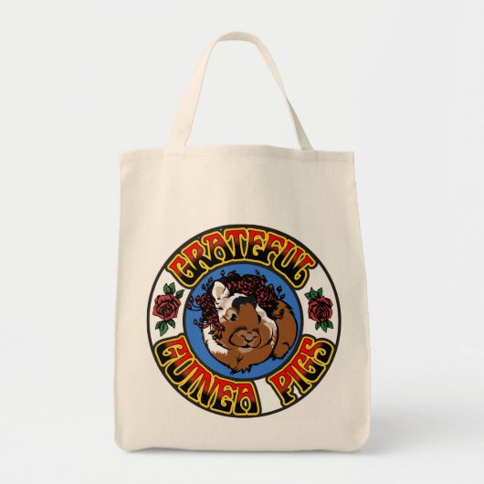 Grateful Guinea Pig Tote Bag (Voorkant)