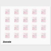 Grateful hands ronde sticker (Vel)