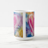 Grateful Happy Heart Mug art par Pedie Wolfond (Centre)