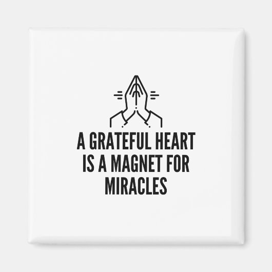Grateful hart is een magneet voor wonderen (Voorkant)