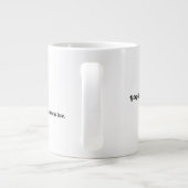 Grateful Heart Cup Extra Grote Beker (Achterkant)