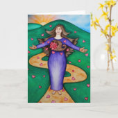 Grateful Heart Kaart (Gele Bloem)