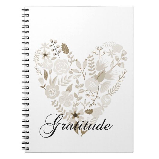 Grateful Heart Notitieboek (Voorkant)
