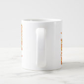 Grateful Heart Thankful Soul Mug – Minimal Fall Extra Grote Beker (Achterkant)
