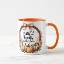 Grateful hearts gather here