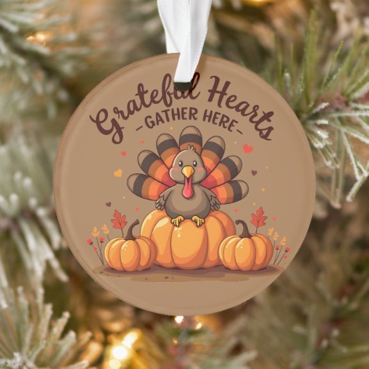 Grateful Hearts Thanksgiving Turkey (Arbre)