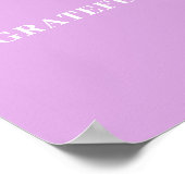 Grateful Inspirerend Moderne Minimalist Poster (Hoek)