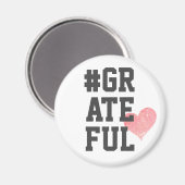 #GRATEFUL Magnet cardiaque (Recto/Verso)