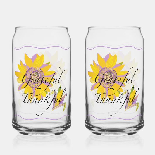 Grateful Soda Glass Blikvorm Glas (Achterkant)