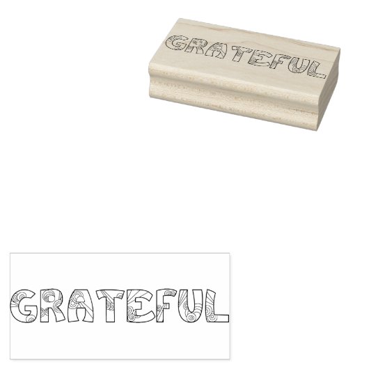 Grateful stempel (Gestempeld)