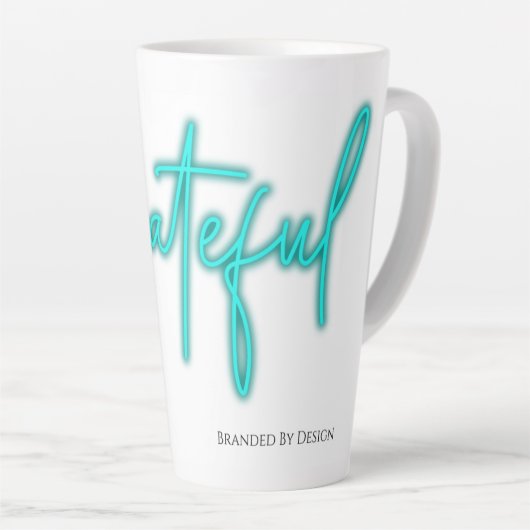 Grateful Tall Mug (Angle droit)
