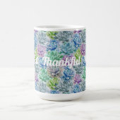 Grateful - Thankful - Gezegend Koffiemok (Center)