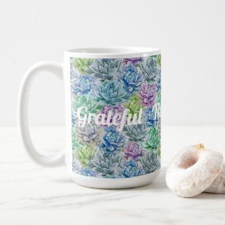 Grateful - Thankful - Gezegend Koffiemok