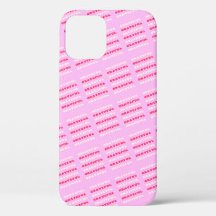 Grateful, Thankful, Gratitude Quote, Pink, Holiday iPhone 12 Hoesje