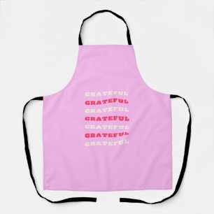 Grateful, Thankful, Gratitude Quote, Pink, Holiday Schort