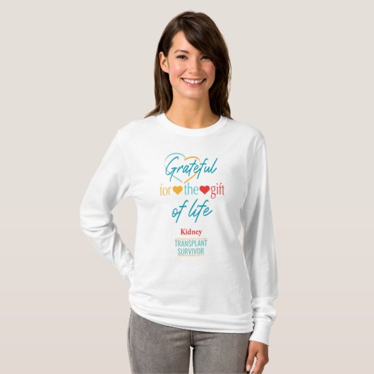 Grateful  Transplant T-Shirt (Voorkant volledig)
