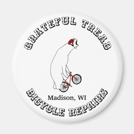 Grateful Tread Magnet Magneet (Voorkant)