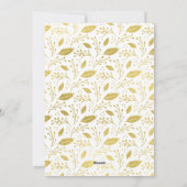 Grateful White Script Calligraphy Full Photo Feestdagenkaart (Achterkant)