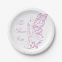 Gratiën zwan met vlinder vleugels