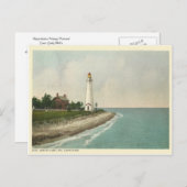 Gratiot Light Michigan Briefkaart (Voorkant / Achterkant)