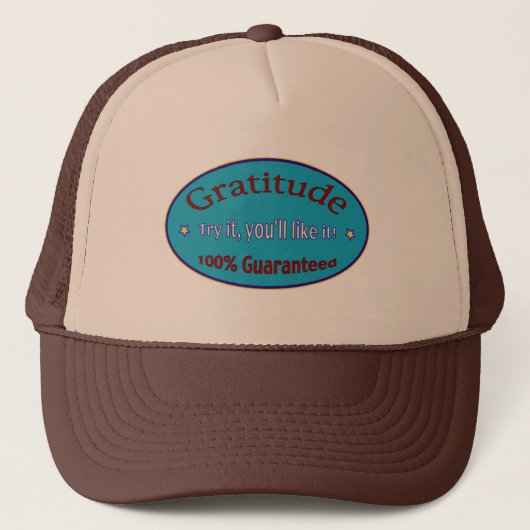 Gratis 100% garantie trucker pet (Voorkant)