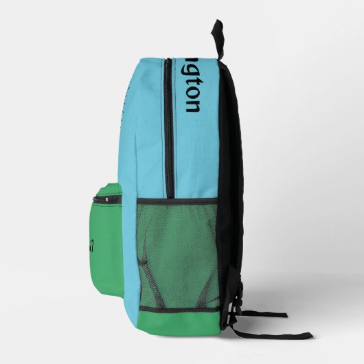 Gratis aangepaste Cactus Hugs-naam en -kleur Bedrukte Rugzak (Rechts)