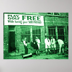 Gratis afspelen (terwijl uw Suit geprikt is) Poster