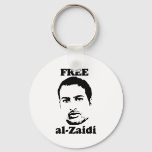 Gratis al-Zaidi sleutelhanger- Iraaks journalist Sleutelhanger