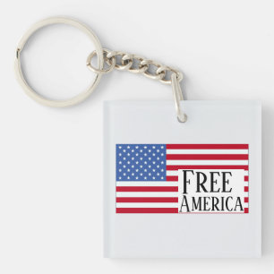 Gratis Amerika-sleutelhanger Sleutelhanger