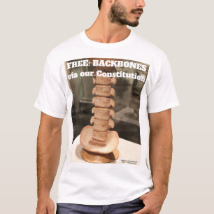 Gratis backbones van RoseWrites T-shirt