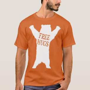 Gratis Beer Knuffels Grappig Dierenpuns Extrovert T-shirt