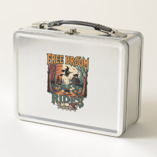 Gratis Bezemritten Halloween Heks Katten Schedels_