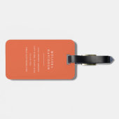 Gratis Bloemen Bagage Label (Achterkant horizontaal)