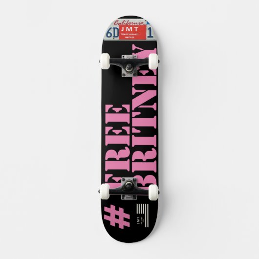 GRATIS BRITNEY Skateboard (Voorkant)