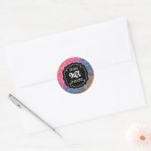 Gratis cadeau in glitterlabel stickers (Envelop)