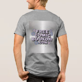 Gratis Comic Book Day Grijs T-shirt (Achterkant)