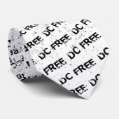 Gratis DC De Sandwich Guy Washington Gratis DC Stropdas (Opgerold)