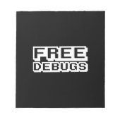 GRATIS DEBUGS NOTITIEBLOK (Voorkant)