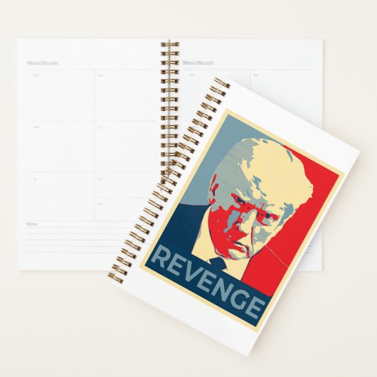 Gratis Donald Trump mok schoot republican revanche Planner (Display)
