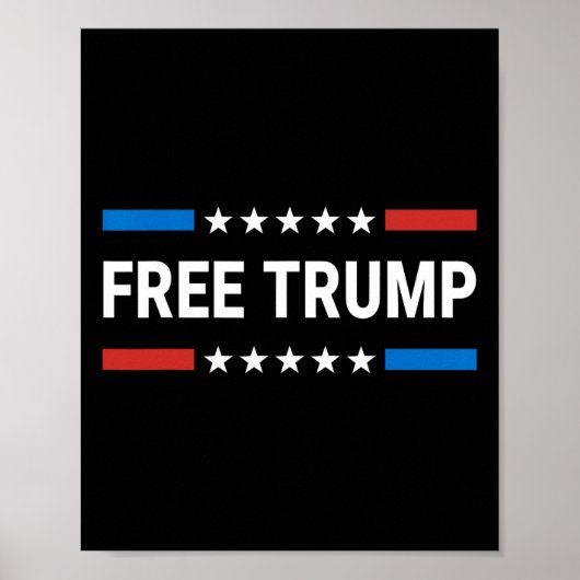 Gratis Donald Trump Republica Support Pro Trump Am Poster (Voorkant)