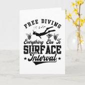 Gratis duikvlucht Alles wat er nog is, is oceaan Kaart (Gele Bloem)