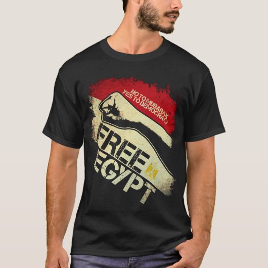 Gratis Egypte! T-shirt (Voorkant)