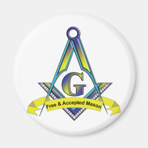 Gratis en aanvaarde Masons Magneet