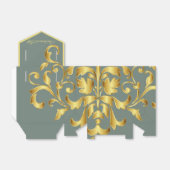 Gratis en groene Bridesmaid-doos Bedankdoosjes (Uitgevouwen)