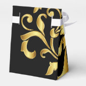 Gratis en zwarte Bridesmaid-doos Bedankdoosjes (Achterkant)