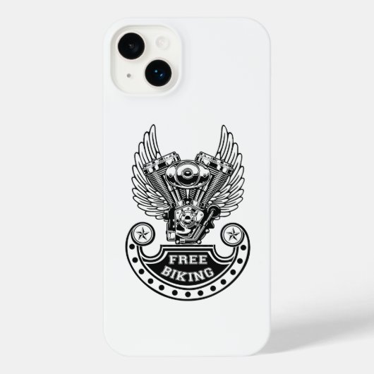 Gratis fietsen iPhone hoesje (Achterkant)