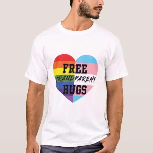 Gratis Gegreneerde GGBTQ (E)kwaliteitsgoederen T-shirt (Voorkant)