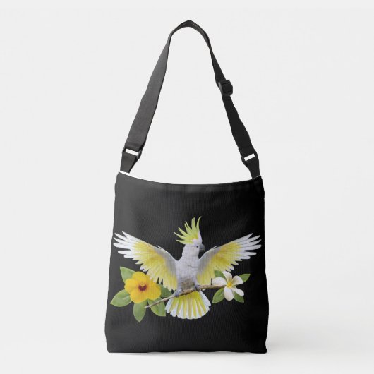 GRATIS GESPIIRIEERDE COCKATOO CROSSBODY TAS (Voorkant)